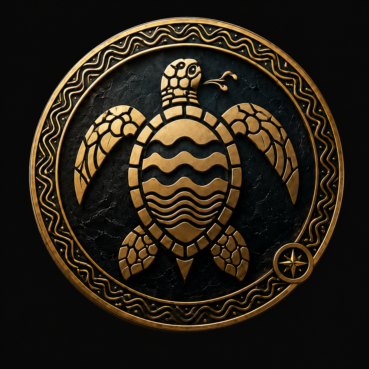 H2ONU Honu Medallion